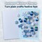 Buttons Galore Winter Christmas Button Assortment – 50-Piece Snowflake, Mitten & Winter-Themed Craft & Sewing Buttons for DIY, Scrapbooking, Card Making & Holiday Decorations